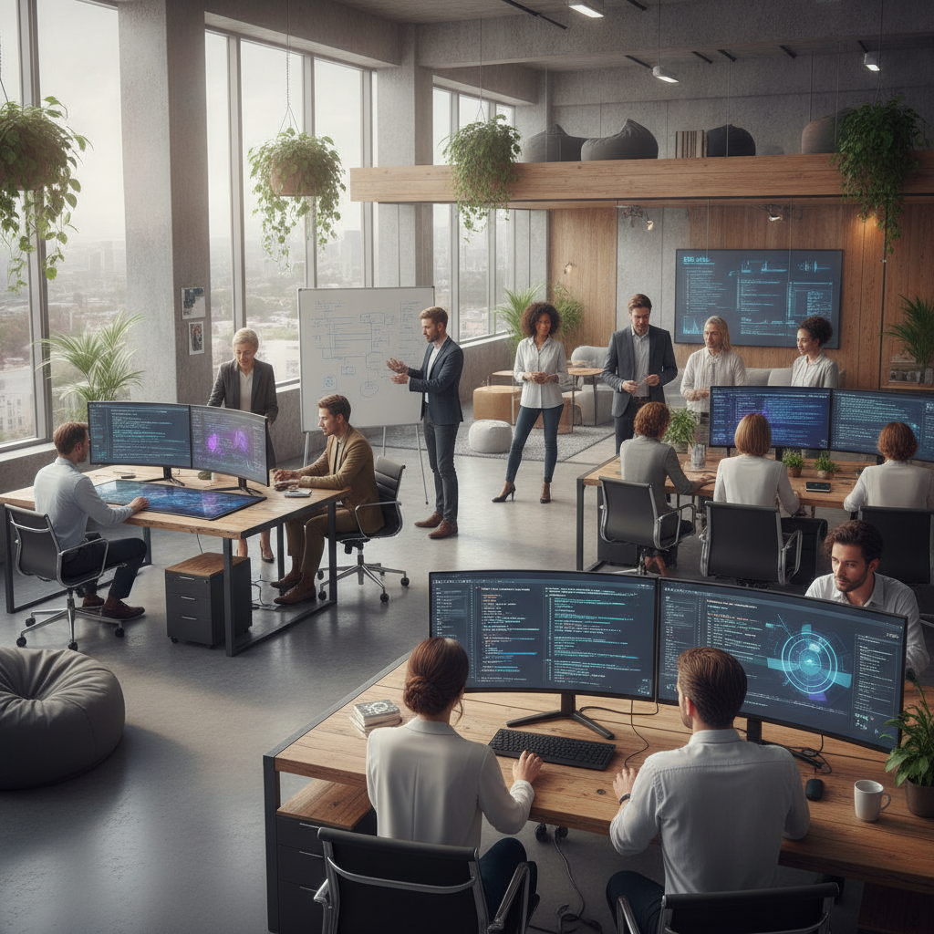 Imagem ilustrativa da vaga Grande empresa de tecnologia abre vagas para Desenvolvedor(a) Front-end em São Paulo