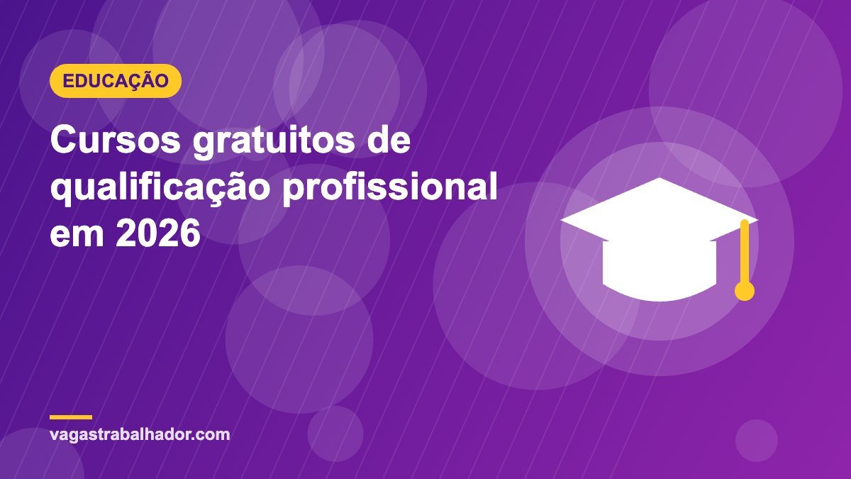Ilustração de capelo representando cursos gratuitos de qualificação profissional