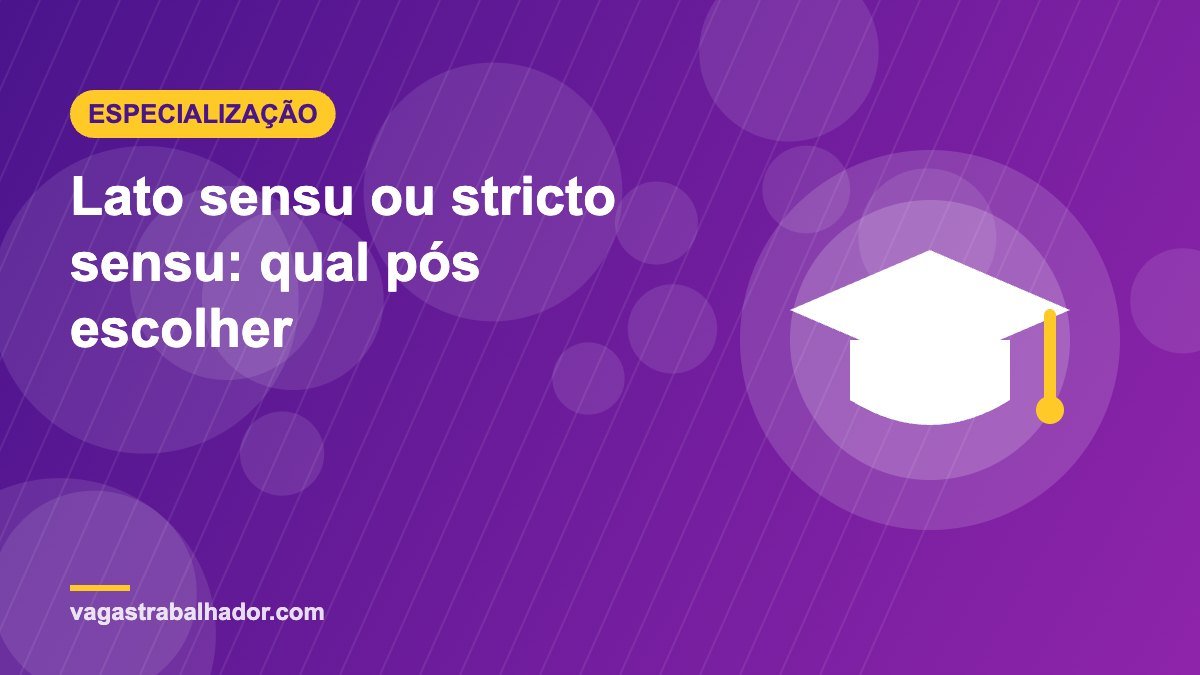 Ilustração de capelo representando pós-graduação lato sensu e stricto sensu