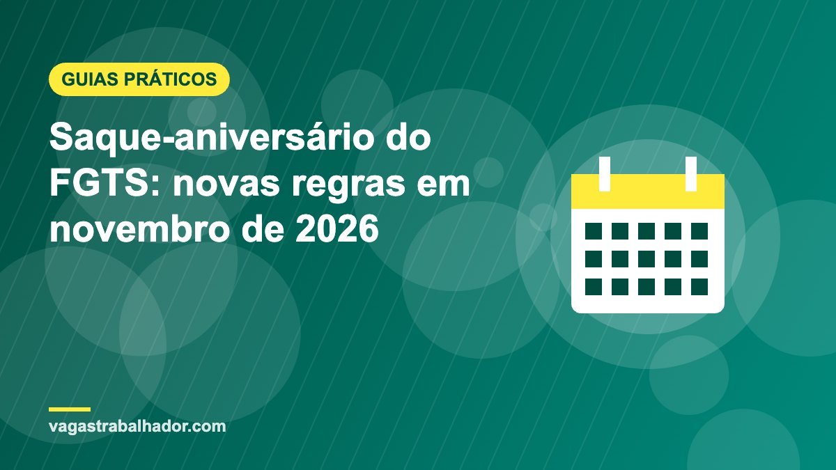 Ilustração de calendário representando o saque-aniversário do FGTS